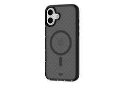 tech21, EvoCheck, Custodia protettiva per iPhone 16 Plus, compatibile con MagSafe, colore: grigio fumo