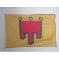 AZ FLAG Bandiera Alvernia 90x60cm per Esterno - Bandiera Auvergne in Francia 60 x 90 cm