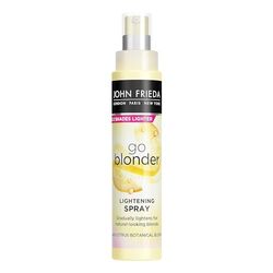 JOHN FRIEDA - Espray aclarador controlado Go Blonder 100 ml, clarador de cabelo loiro opaco, com maçolas e citrinos, brilho de cabelo loiro até 2 tonalidades, fórmula aclaradora exclusiva