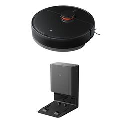 Xiaomi Vacuum-Mop 2 Ultra-robot met lasersysteem (LDS), 4000 Pa, 3D-technologie, 5200 mAh, zelfledigende basis, Mi Home-app, Alexa & Google Assistant, zwart