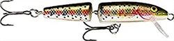 Rapala - Jointed visaas - Visaccessoires van balsahout - zoetwater spinnenaas - loopdiepte 1,2-4,2 m - visaas 13 cm, 18 g - gemaakt in Estland - Rainbow Trout
