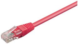 goobay 96261 Câble Patch Cat 6 U/UTP Magenta - Matériau CCA