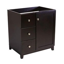 Design House SHRWD 30X21 1DR 2DW CAB, Espresso, 76.2 cm