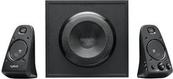 Logitech Z623 THX 2.1 Sistema de Altavoces con Subwoofer, Certificado THX Audio, 400 V de Pico, Graves Potentes, Entradas 3.5 mm/RCA, Enchufe EU, Negro