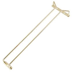 Beaumont GM204 bicchiere di vino rack, ottone, 40,6 cm