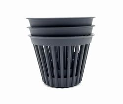 Kimmel ytterkruka banmönster 12 cm grå set om 3