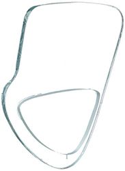 Mares Unisex optiska X-Vision glasögonobjektiv-genomskinlig/CL, storlek 15 PS015SN