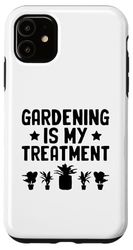 Custodia per iPhone 11 Il giardinaggio è il mio trattamento Giardino Giardiniere Pianta Botanica