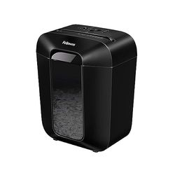 Fellowes S0230026 Trituratore di carta Micro Taglio Lx45, 17 L, 4 x 37 mm, 8 fogli, nero