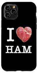 For the unique ham lovers: 'I Love Ham’_white Case for iPhone 11 Pro