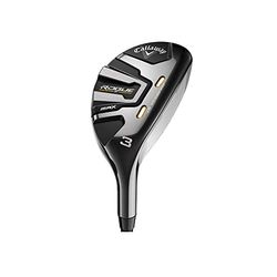 Callaway Golf 2022 Rogue ST Max Hybrid (vänster hand, grafitskaft, styv flex, 3 hybrid), silver