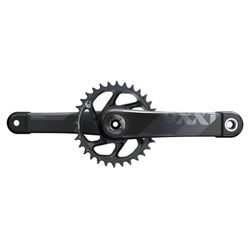 SRAM Corporation Europe X01 Eagle kedjehjulsfäste, svart, 45 z