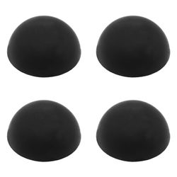 Oehlbach One for All (Amortisseur/absorbeur de résonance Efficace pour Petits et Grands appareils, Haut-parleurs) 4 pièces, Noir