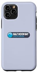 Half Moon Bay Logo Emblem - Half Moon Bay California Case for iPhone 11 Pro