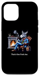 Carcasa para iPhone 13 Pro Ese es uno Posh Culo Burro Amante del Vino Humor