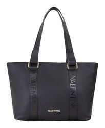 Valentino Twig Re Shopping Bag Nero