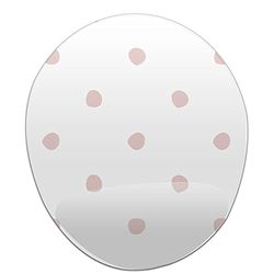 Questo Casa, Tapis de Souris Ergonomique avec Repose-Poignet - Imprimé numérique - Antidérapant - pour Le Bureau et la Maison - Dimensions : 20 x 23 cm