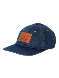 Levi's Men's Relaxed Dad Heritage Cap, Dark Blue, One Size