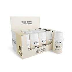 Bulk Shots de Collagène Marin, Fruits Rouges, Suppléments de collagène liquide, Box of 12