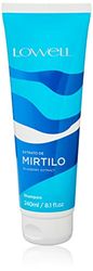 Lowell – Blueberry Shampoo – 240 ml – Antioxidant & Hydrating Cleanser – Restores Softness, Strength and Shine for All Hair Types