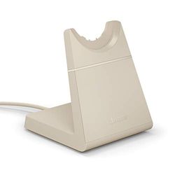 Jabra Evolve2 65 Desk Stand – USB-C Headset Charging Stand – Beige