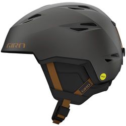 Giro Casque de Ski pour Adulte Grid MIPS métallisé Coal/Tan, M
