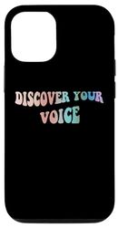 Custodia per iPhone 14 Design Discover Your Voice, consapevolezza della salute mentale