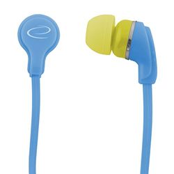 Esperanza EH147T EARPHONES STEREO AUDIO NEON TURKOOISE EH147T
