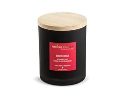 Natur Candle Geurkaars Natural Candle Linea Lei is gemaakt van wax 100 procent plantaardige geur grapefruit roze & jasmijn 200 g, meerkleurig, 200 g