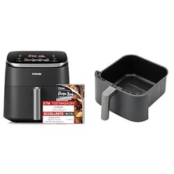 COSORI Friggitrice ad Aria Turbo Blaze 6L (1,36Kg) + COSORI Turbo Blaze Cestello Originale