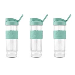 H.Koenig BTL18 Kit di 3 Bottiglie per mini-frullatore SMOO18