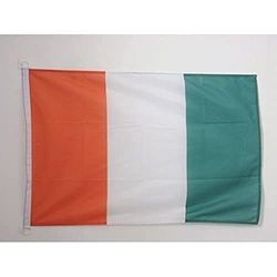 BANDIERA COSTA D'AVORIO 90x60cm per esterno - BANDIERA IVORIANA 60 x 90 cm - AZ FLAG