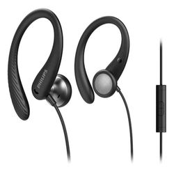 PHILIPS A1105BK Sport On Ear Cuffia On Ear Ohrbügel, Lautstärkeregelung Nero