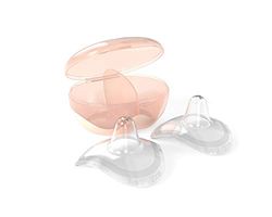 nip First moments nakładki do karmienia piersią, rozmiar M, 20 mm, 2 sztuki, dla naturalnego uczucia picia, z pudełkiem do przechowywania