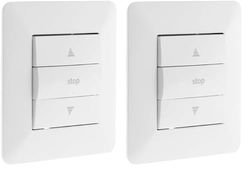 Commande volet roulant Blanc - Artezo (Lot de 2)