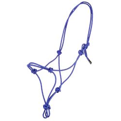 Tough 1 Poly Rope Tied Halter, 50-1000-4-0, Royal Blue, Cavallo
