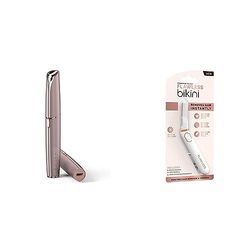 Finishing Touch Flawless Next Generation Brows, Eyebrow Hair Trimmer – Rechargeable, Blush & Bikini Trimmer & Hair Remover - Bikini Shaver & Pubic Hair Trimmer