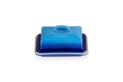 Le Creuset Porta burro in gres vetrificato, 900 g, 17 x 12.5 x 9 cm, Azure, 80837172200003