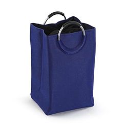 CESTA DE ROPA C/ASAS AZUL