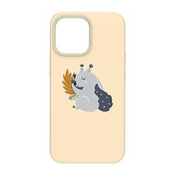 Bonamaison Digitaal bedrukte hoes compatibel met iPhone 12, telefoonhoes, beschermhoes, stootvast, siliconen, flexibel