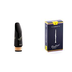 Vandoren CM3078Boquilla b40 profile 88 para clarinete sib + CR102Caja de 10 cañas tradicional n.2 para clarinete