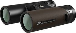 GPO German Precision Optics 4260000000000 Binoculars B303 8 x 32 mm Brown, Black 4260527410355