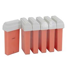 Set of 6 Wax Roll-on - Veet EasyWax Compatible - 6 Hair Removal 50 ml Waxing Roller Cartridges