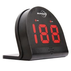 Supido Radar di Velocità Personale Multi Sport, Ideale Per Golf, Tennis, Calcio, Cricket, Squash, Nero
