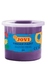 Jovi - Finger Paint, Vingerverf, 125 ml, Kleur Violet, 100% afwasbaar, Op basis van natuurlijke ingrediënten, Glutenvrij (56023)
