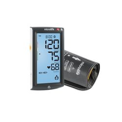 Microlife BP A7 Touch Screen Blood Pressure Monitor with AFIBsens Detection | German Design Award Winner | BIHS Approved with MAM | PC Link for Data Analysis | Includes M-L Cuff (22-42cm)