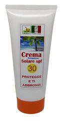 Smcosmetica Crema Solare Naturale, 100Ml - Protezione Spf 30 Viso E Corpo - Idratante E Nutriente - Adatta Anche Per Pelli Sensibili E Delicate - 100 ml