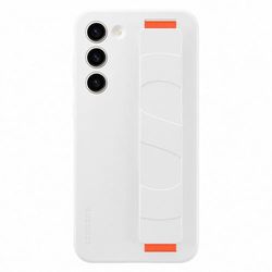 Samsung Galaxy S23+ Silicone Grip Case White