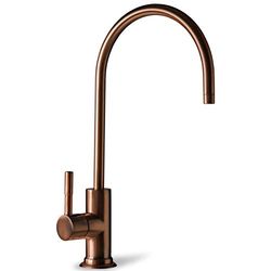 iSpring GA1-AW Heavy Duty Contemporary Style High Spout Kitchen Bar Sink Non-Air Gap Drinking Water Faucet in, Antique Wine