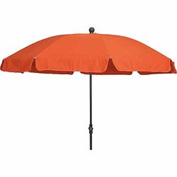Siena Garden Parasol 250/10t. Poly terra Gest anthr/Pol terr UV+50